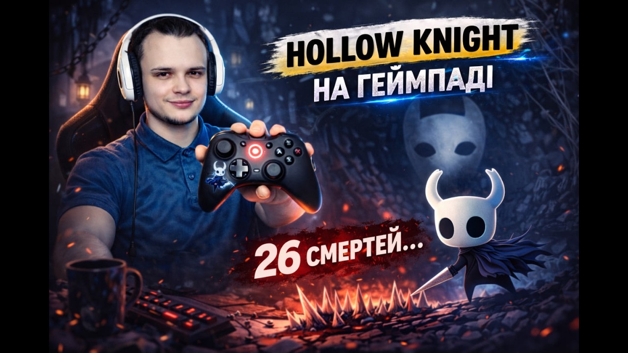Hollow Knight | UA | Темрява Глибокого Гнізда 🕷️ | Стрім #4