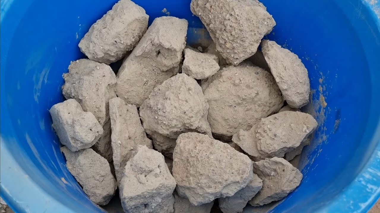 Soft Clay Chunks Dry Crumbling in Tub 😴🤤 ASMR relaxation | deep sleep Study Music