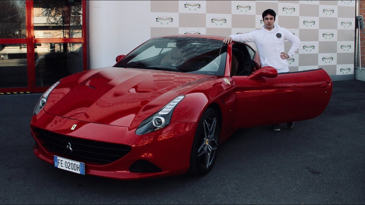 FERRARI CALIFORNIA TURBO!! Com'è salire in QUATTRO su una FERRARI??