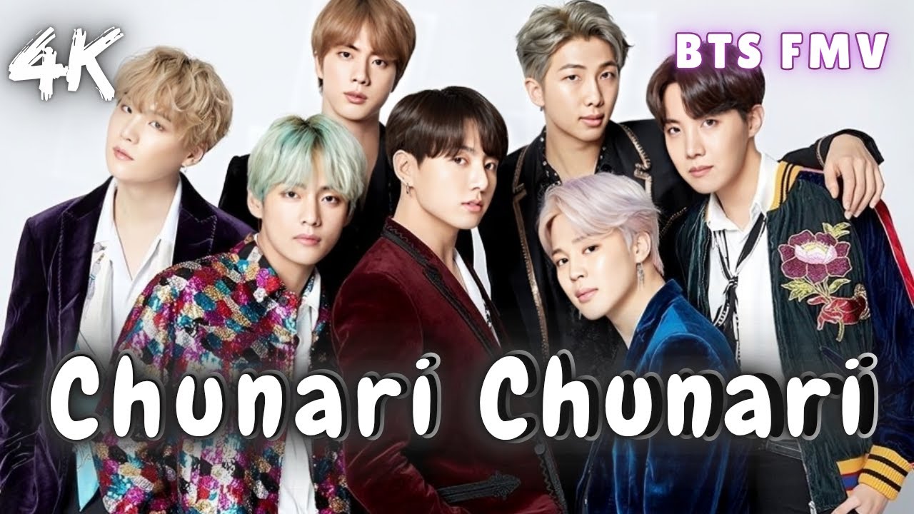 BTS FMV – Chunari Chunari 😍🦋 | Bollywood x K-Pop FMV 💜💜  #bts #btsfmv #btsedits