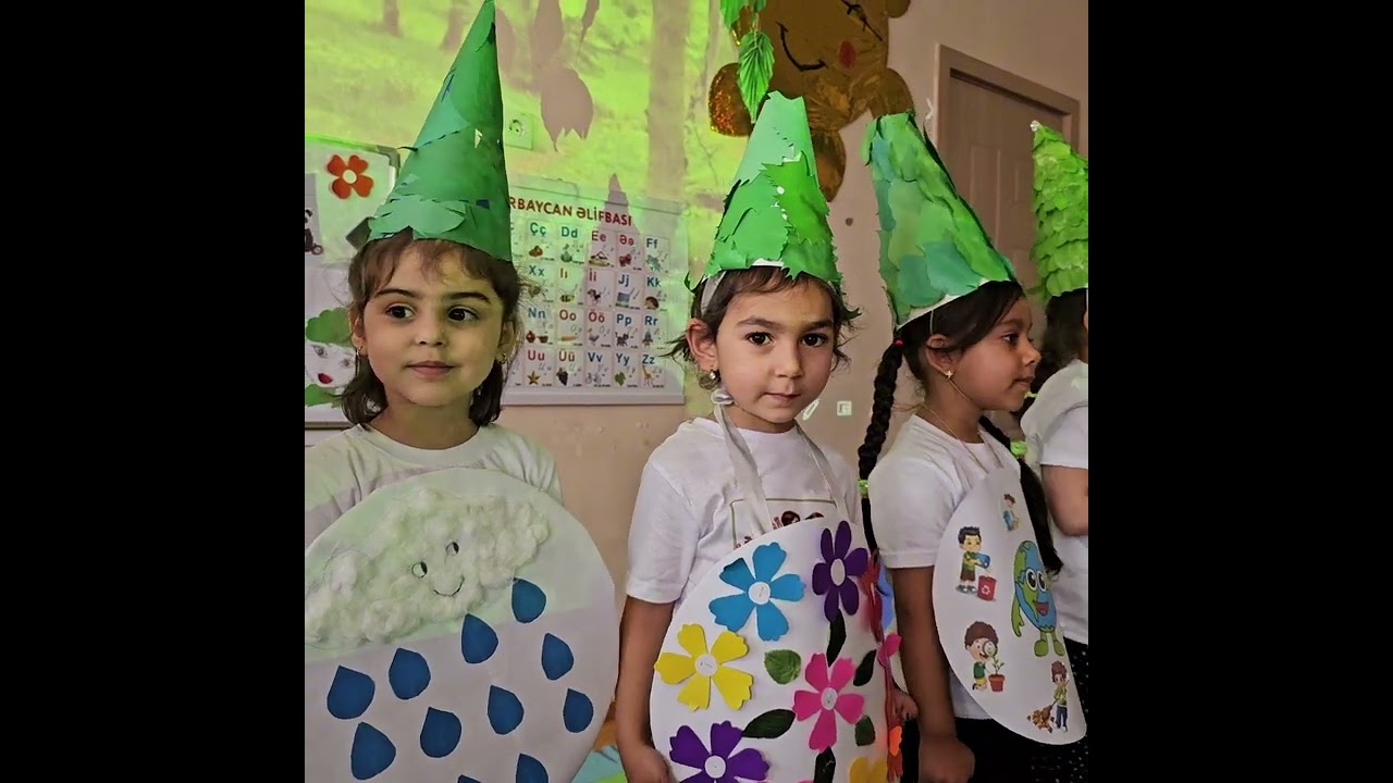 Göygöl şəhər 4saylı k/e u/b-nın böyük qrupunda açıq dərs məşğələsi.Təbiəti qoruyaq.Cop29