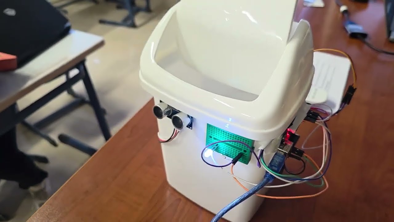Akıllı Çöp Kutusu, 1.Sınıf Proje, KTÜ, Elektrik Elektronik Mühendisliği 