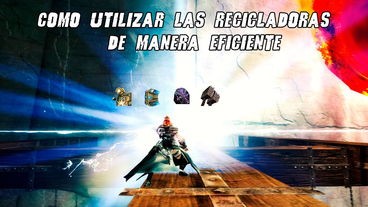 ¿Como usar las recicladoras de Guild Wars 2?