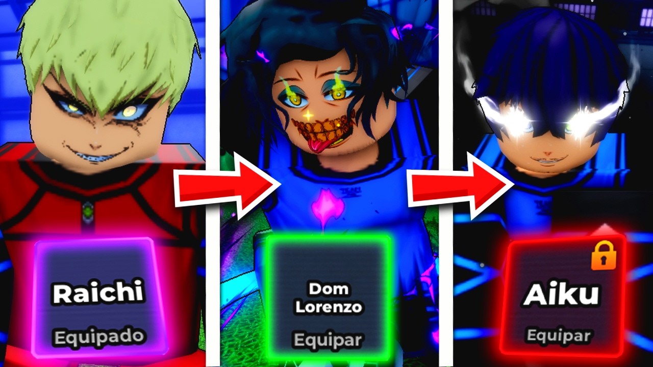 RAICHI, AIKU E DON LORENZO - QUAL MELHOR ZAGUEIRO DO BLUE LOCK RIVALS ?!