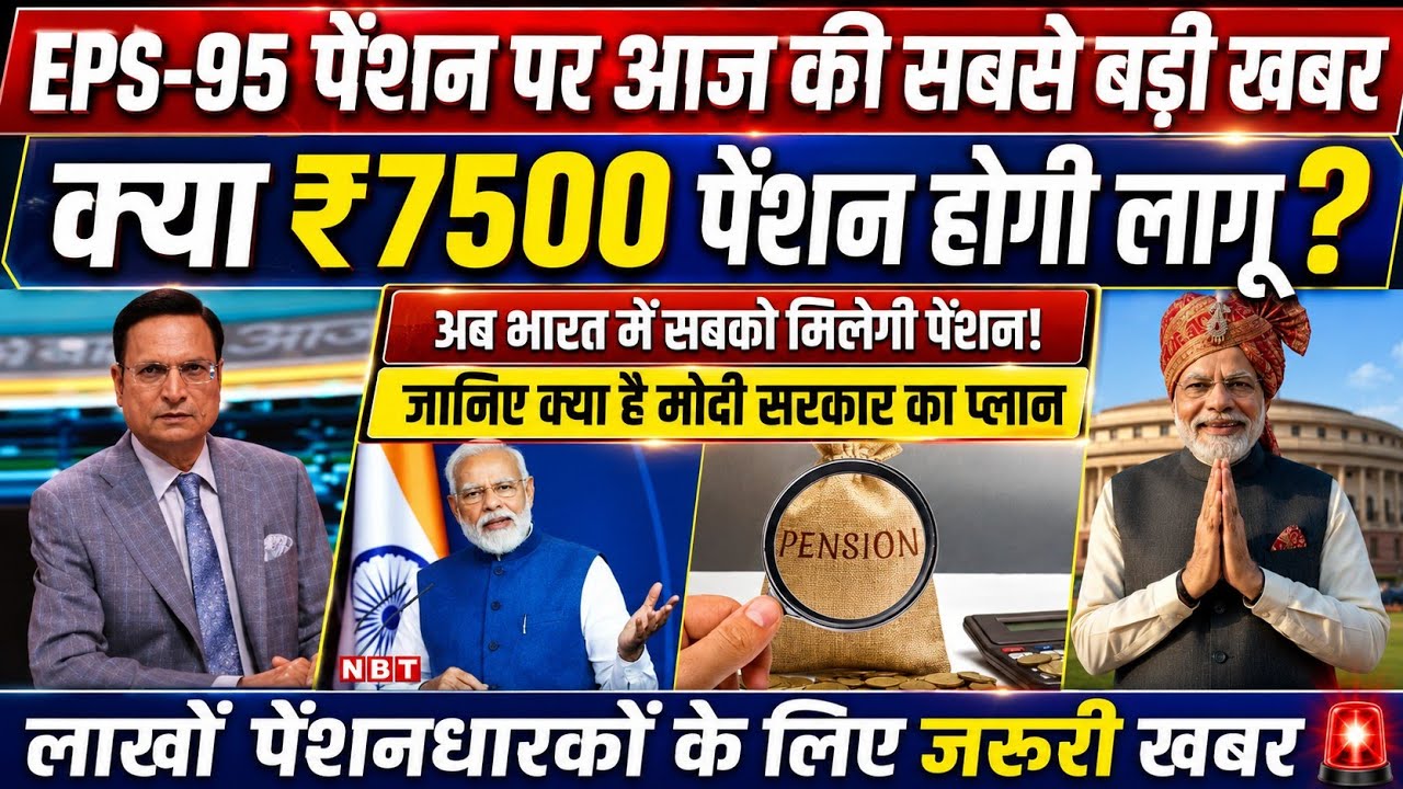 Pension News Today | Latest Pension Update 2026 | DA, DR, Pension Increase | 