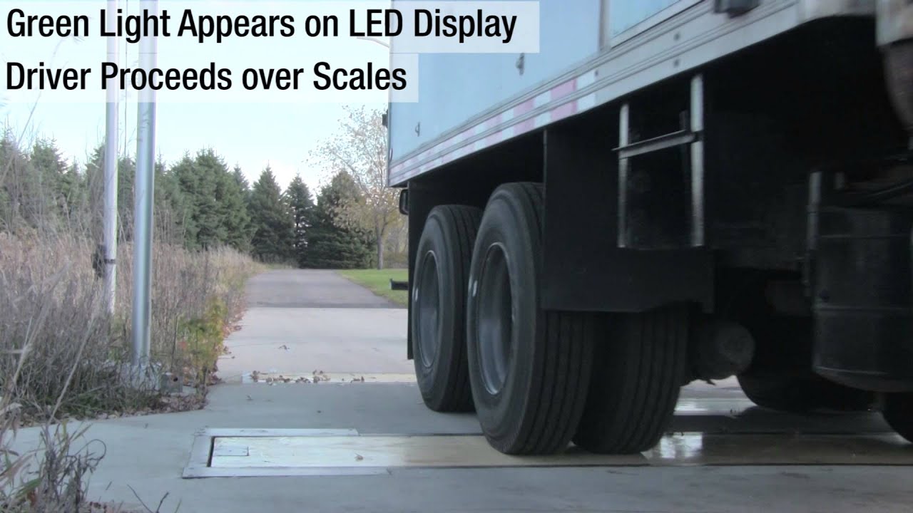 Intercomp Weigh-In-Motion Axle Scale System