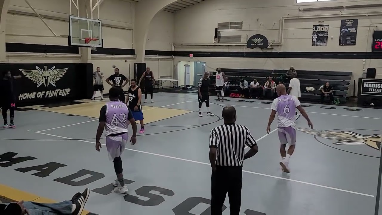 Flint, Michigan 50 & Up Men's Pro-Am Basketball League. 