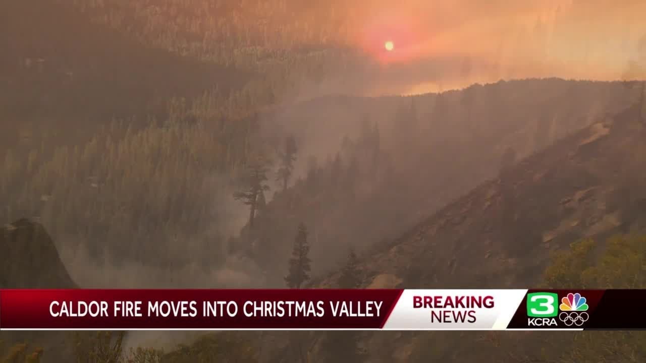 Caldor Fire Latest: 8/31/2021 at noon