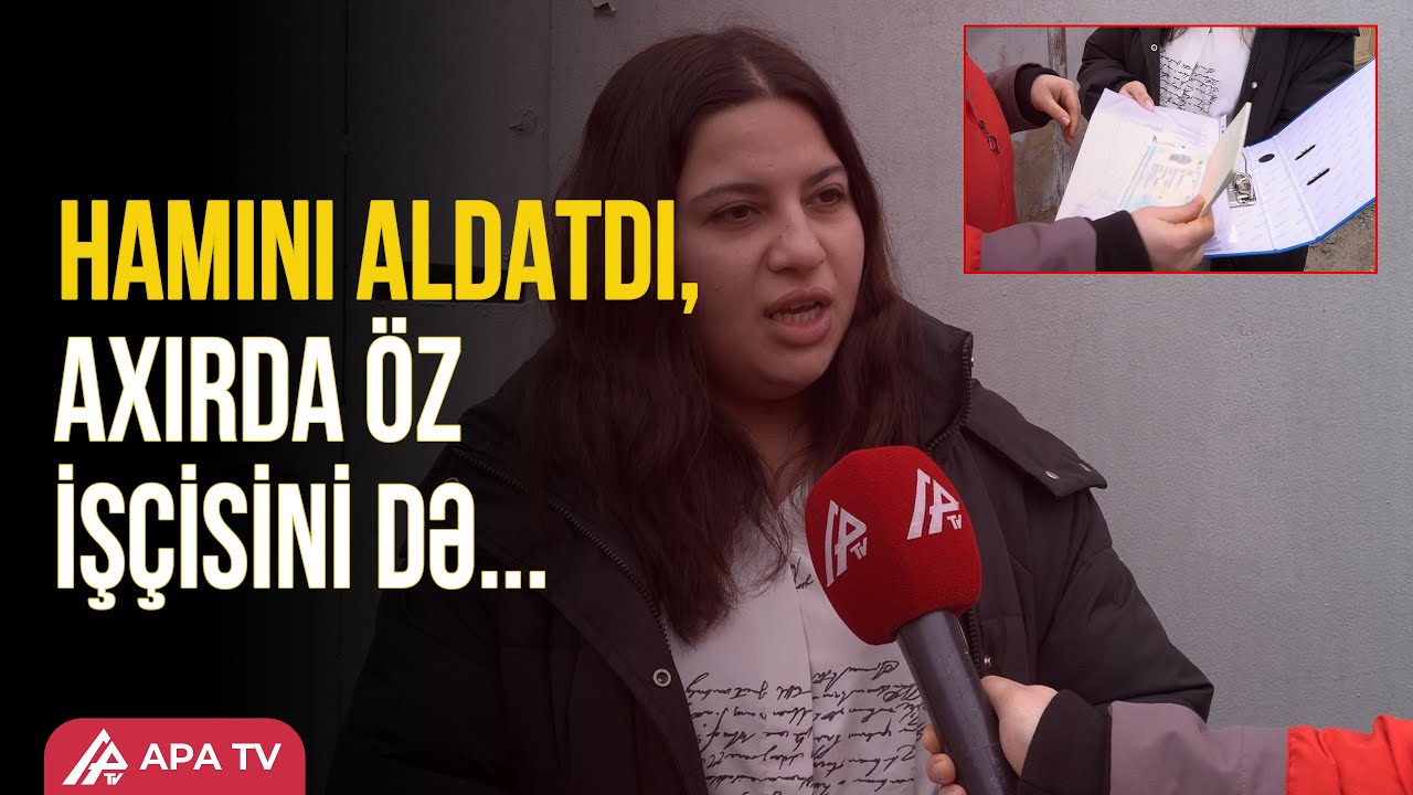“Almaniyaya göndərirəm” dedi, pul alıb özü üçün xərclədi | APA TV