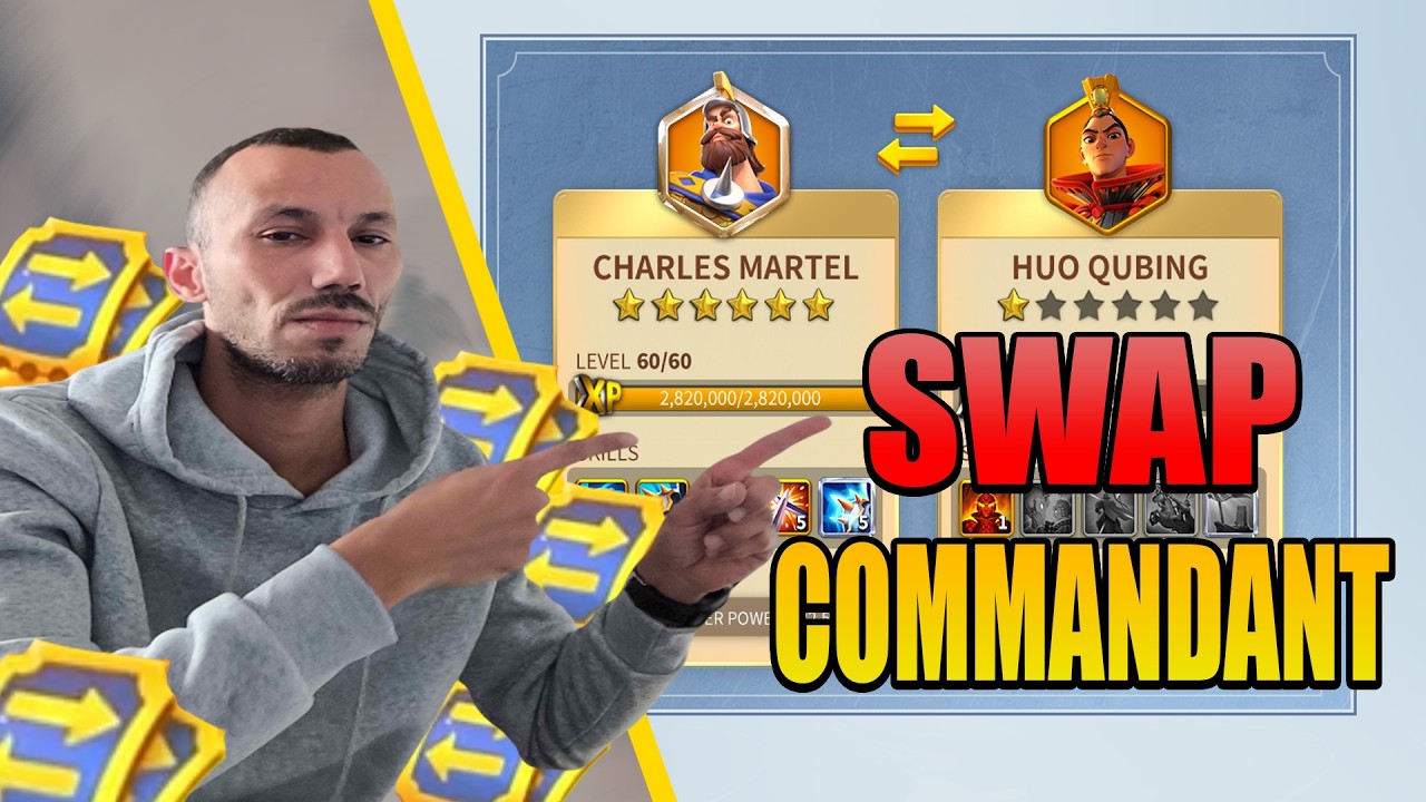 ÉVÉNEMENT SWAP COMMANDANT! Comment ça marche?