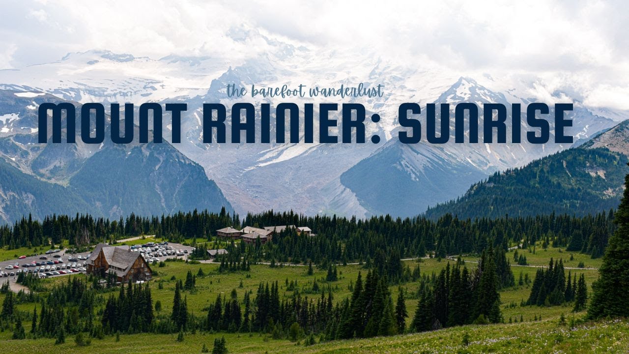 Mount Rainier National Park, Sunrise | Washington | Pacific North West