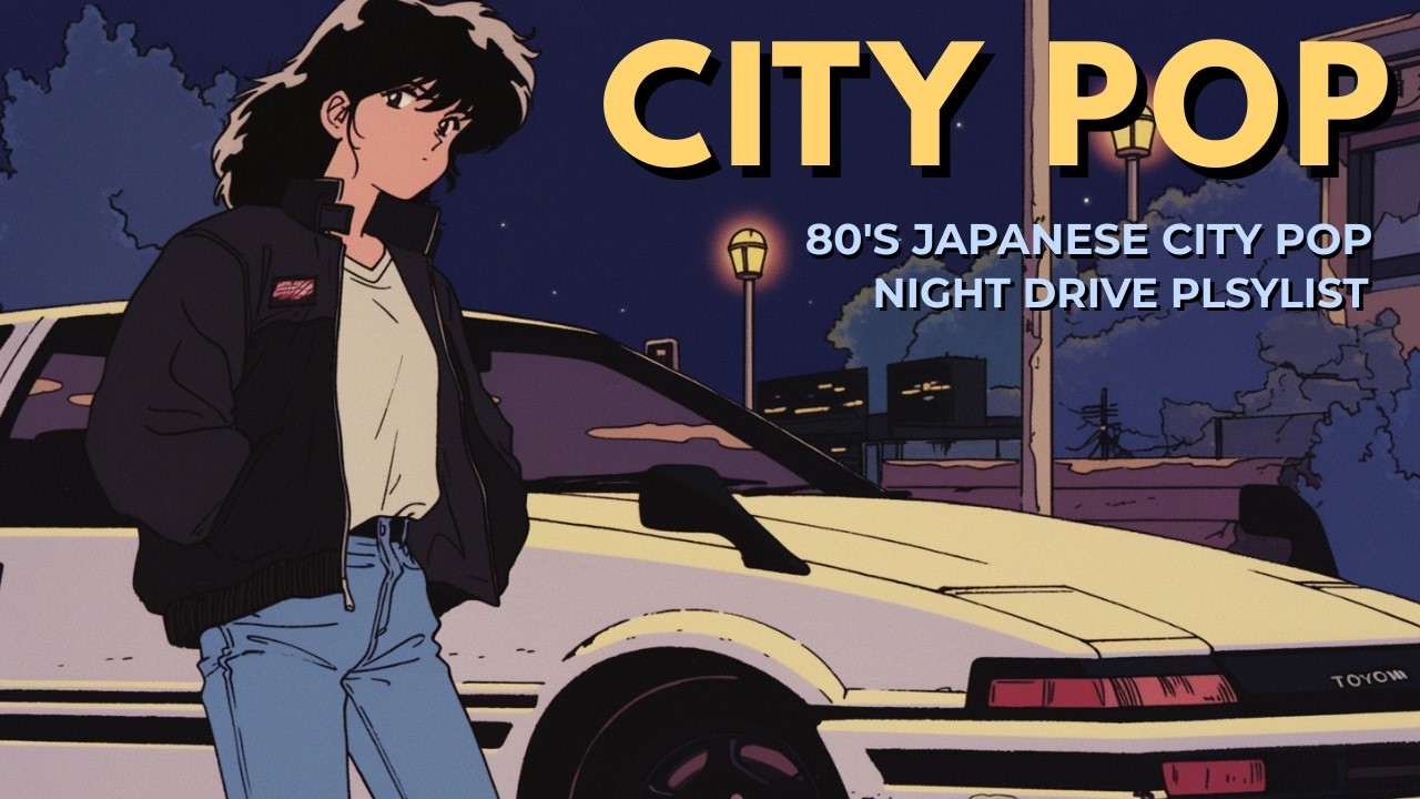Tokyo Night Drive/80s Japanese City Pop/日本のシティポップ