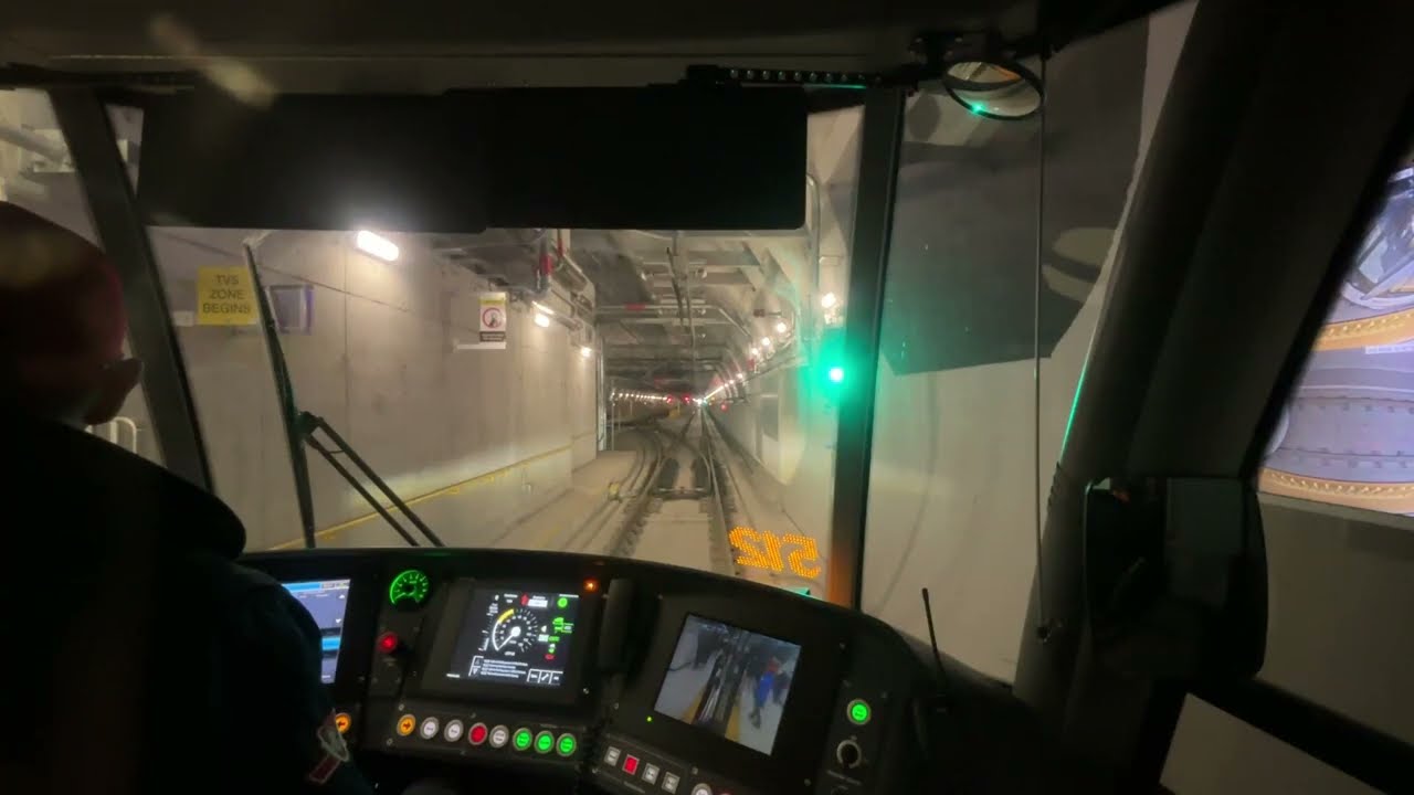 TTC Line 5 Eglinton Crosstown LRT opening day: Eastbound from Laird to Sunnybrook Park station.