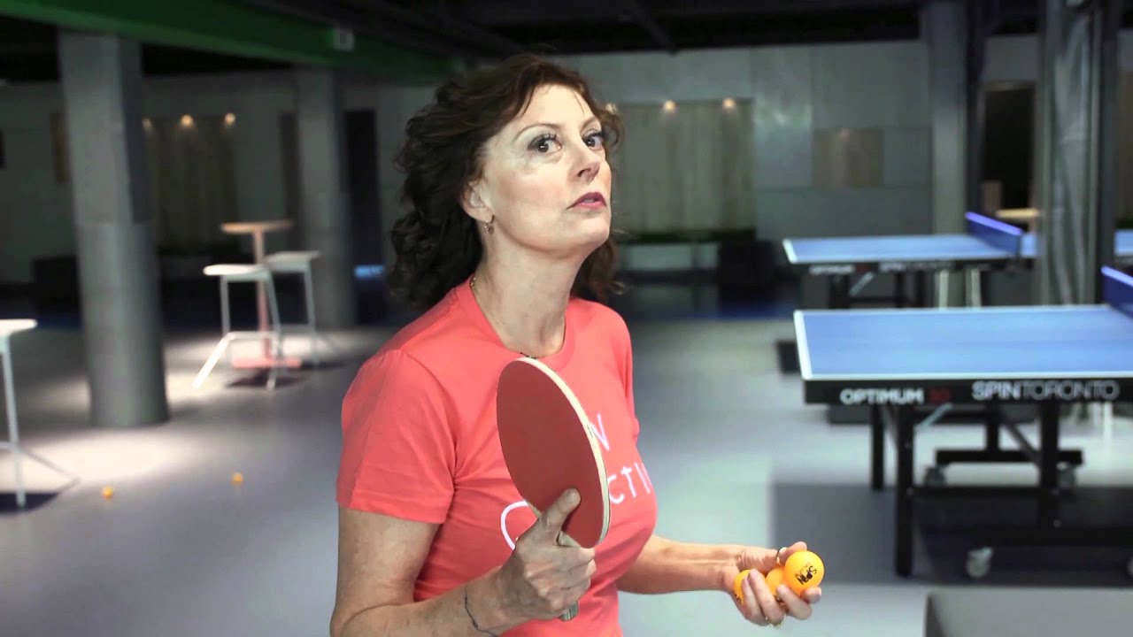 Susan Sarandon Trick Shot Video