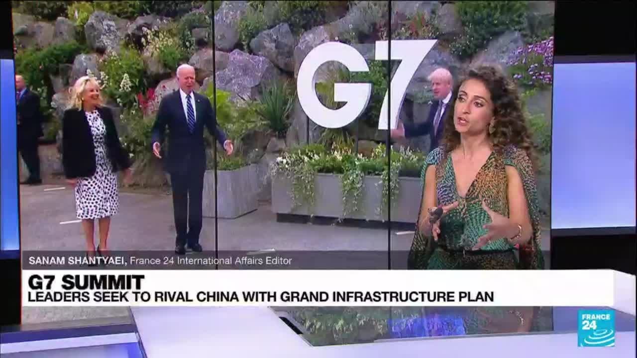 G7 Summit: leaders seek to rival China with grand infrastructure plan