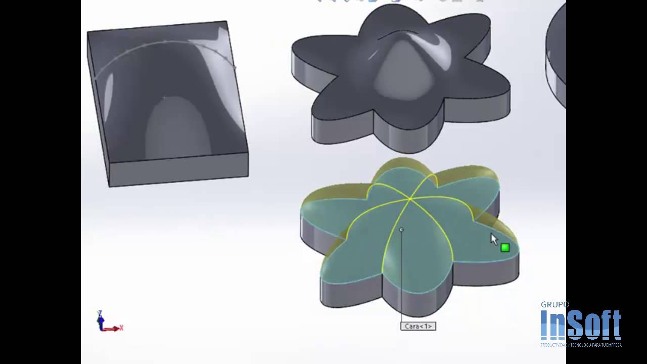 Tutorial SOLIDWORKS cúpula o domo