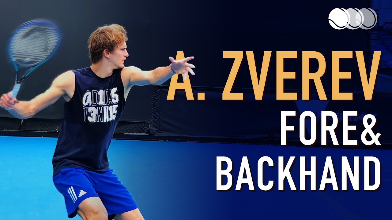 Alexander Zverev - Forehand & Backhand Practice [Super Slow Motion] (2021) [UHD] [240P]