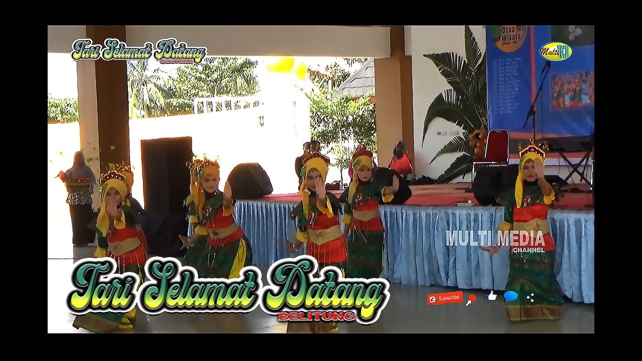 Tari Selamat Datang Sanggar Sanggar Dian Praja(Belitung Traditional Dance}