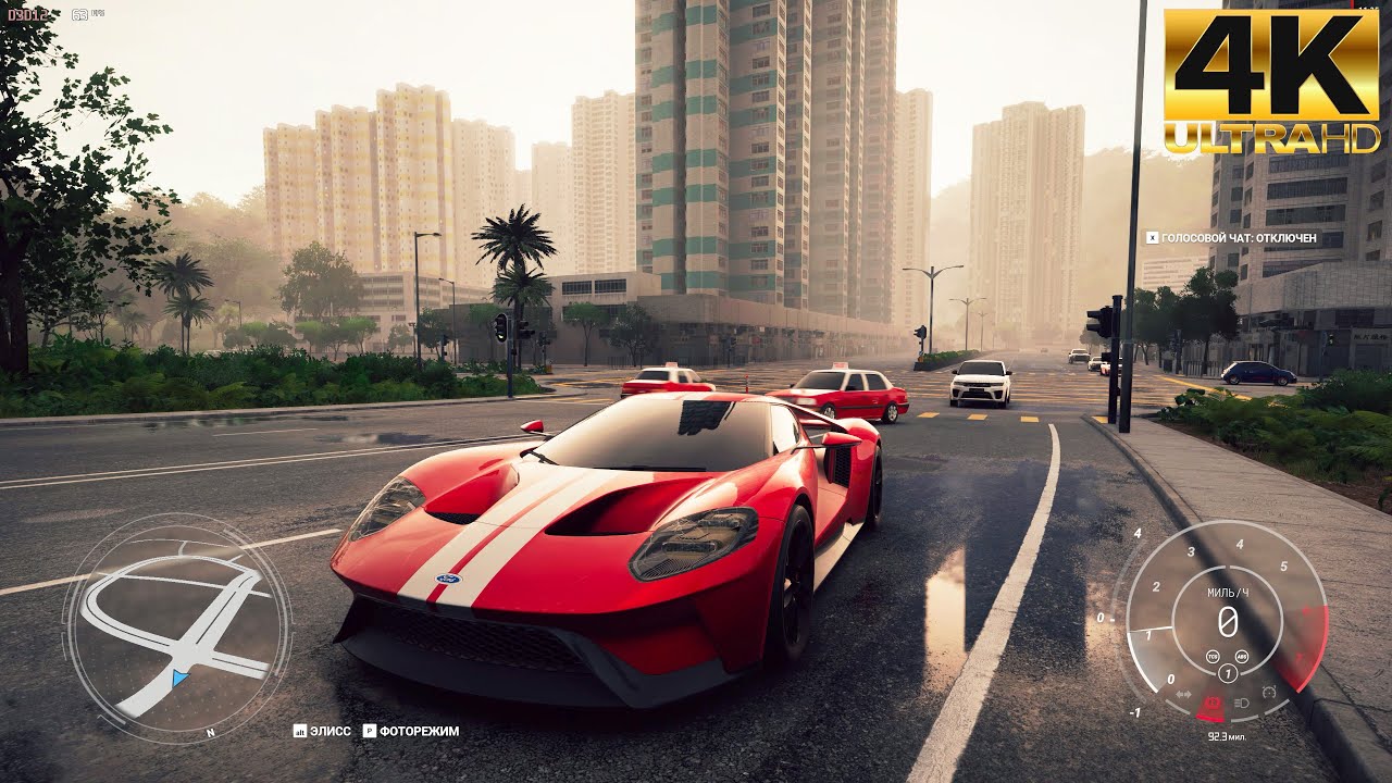 Test Drive Unlimited Solar Crown ➤ Ford GT (2016) Gameplay 4K60FPS (PC UHD)