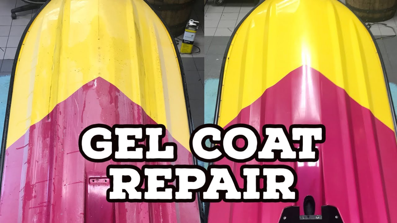 Restoring a 1995 Sea Doo XP800 - Wet Wednesday's: Sea Doo Build Series PT.4 Gel Coat Repair