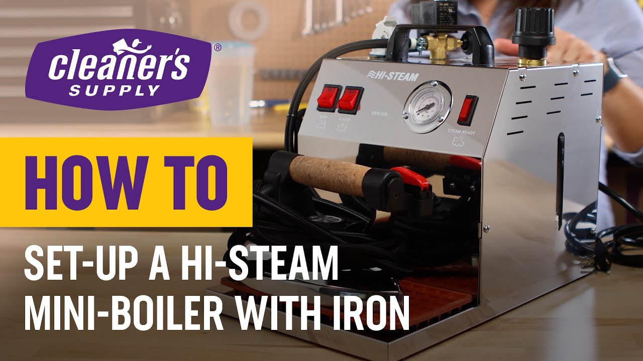 How To Set-Up A Hi-Steam Mini-Boiler With Iron