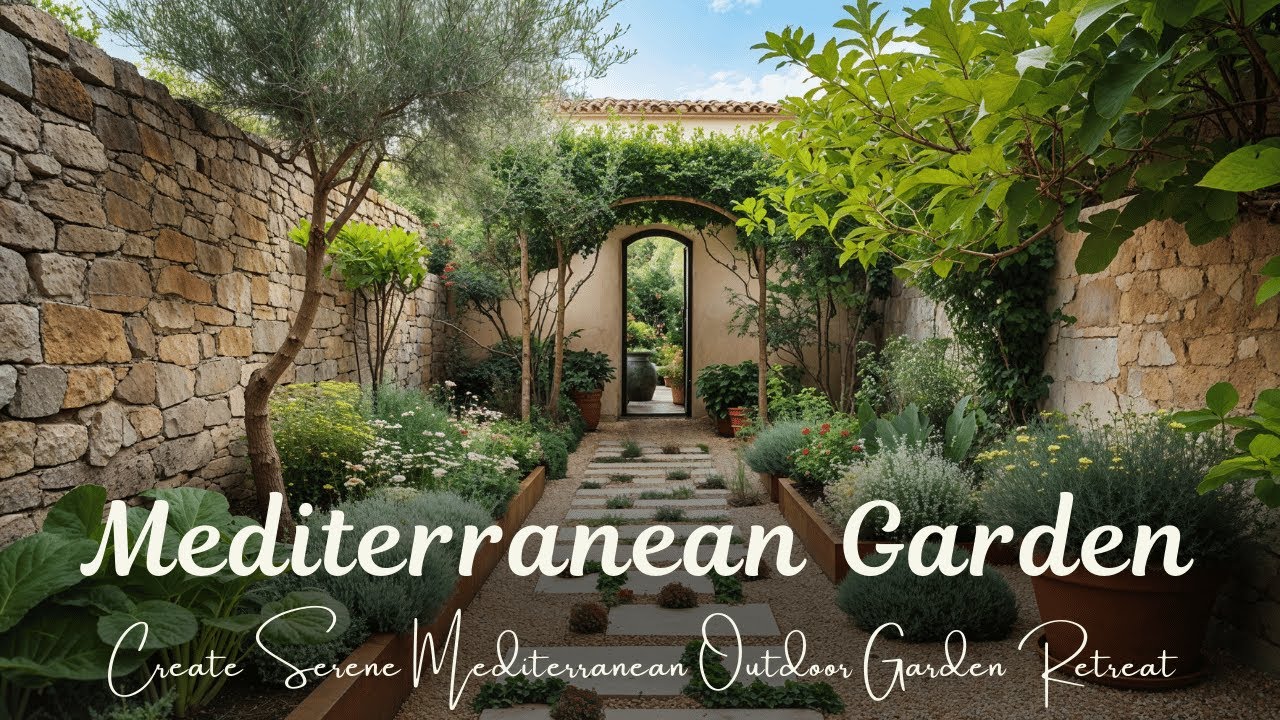 Small Mediterranean Garden Ideas: Create Your Own Serene Mediterranean Outdoor Garden Retreat 2025