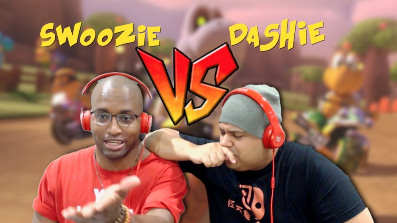 I'VE BEEN CHALLENGED AGAIN!! [SWOOZIE VS DASHIE] [MARIO KART 8 DELUXE]