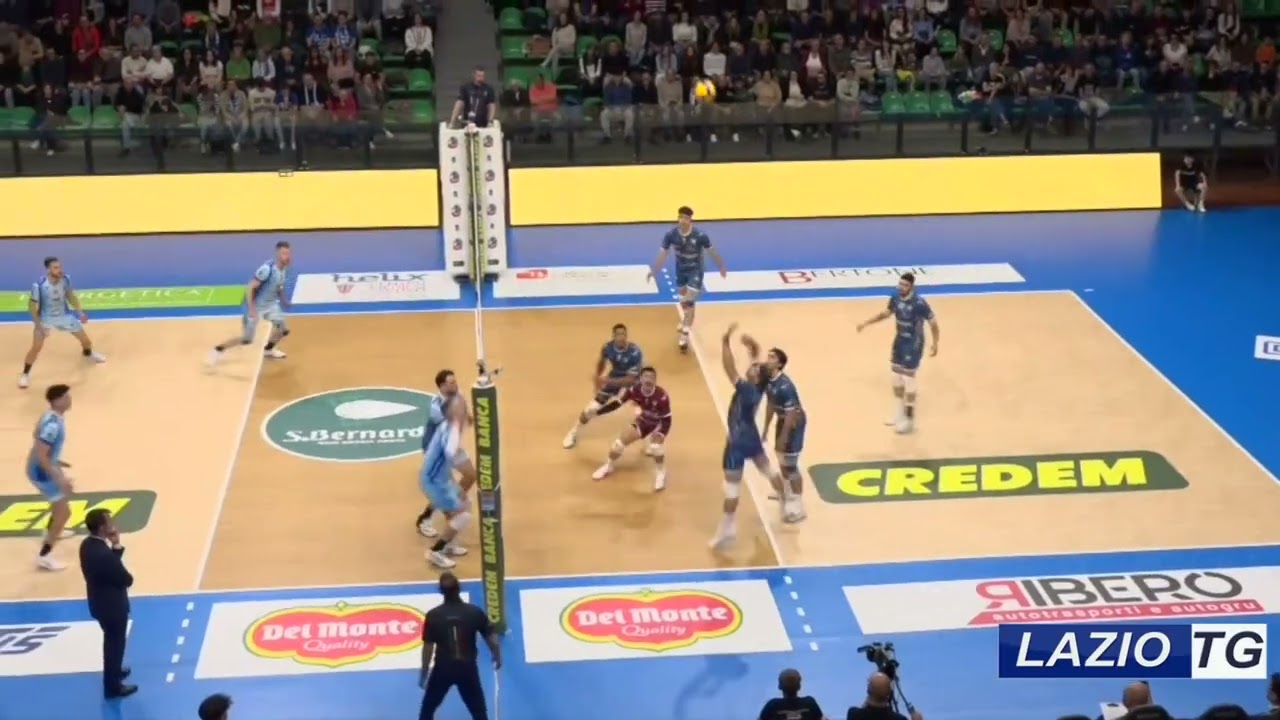 10/02/2026 PALLAVOLO SUPERLEGA: CISTERNA, PIPPO LANZA AI SALUTI