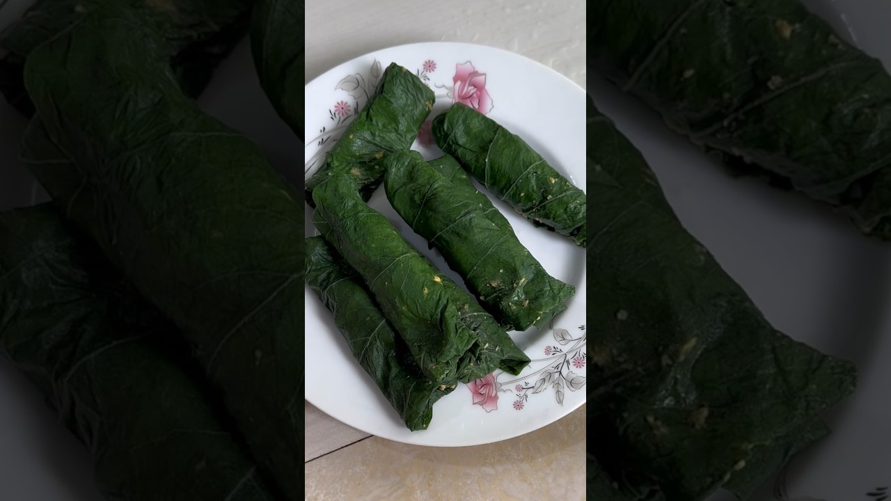 Leaf roll 😋#shorts #shortvideo #roll