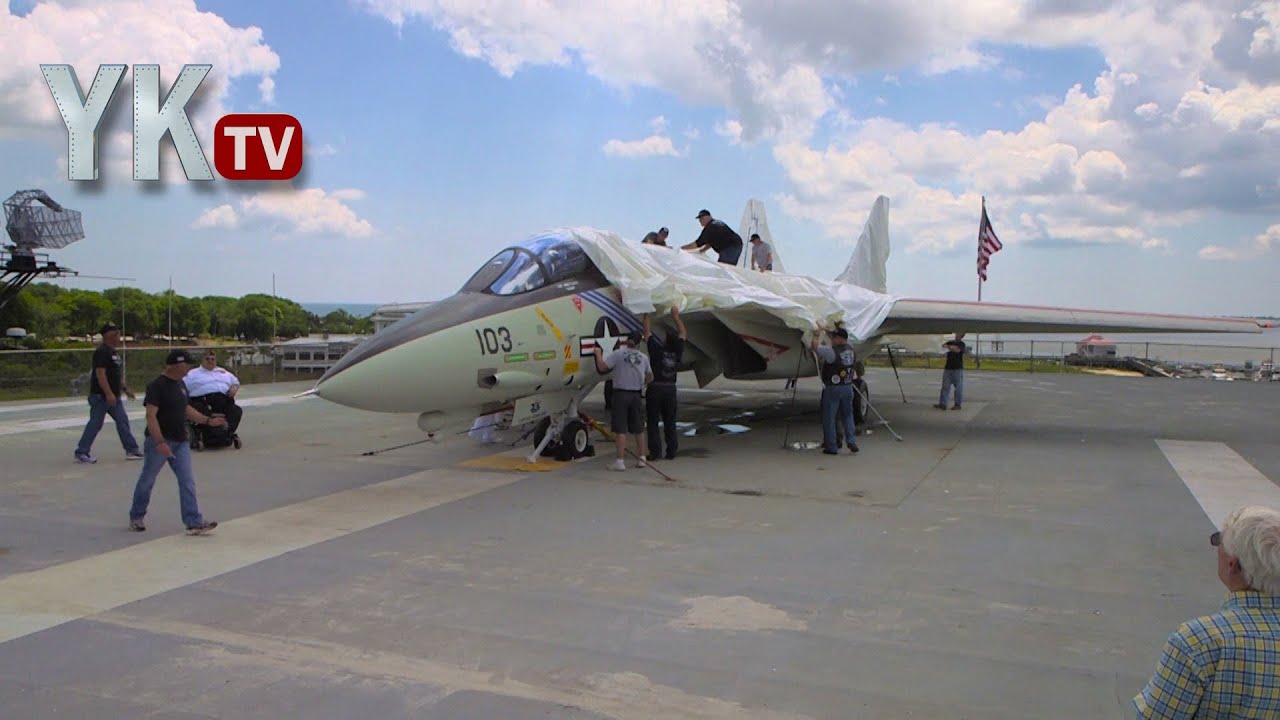 YKTV:  Project F14 Tomcat Restoration - Patriots Point