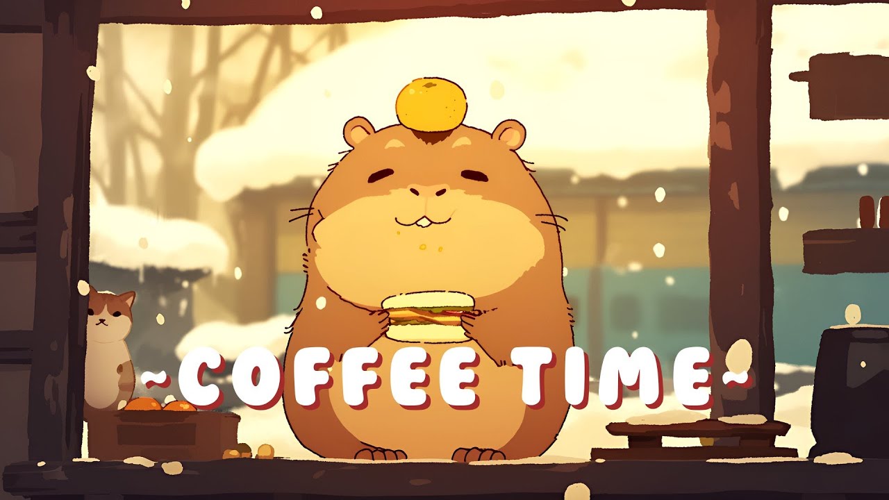 Capybara Lofi Radio - Relaxing Tunes Collection ~ Cozy Times ~ 🦫 🌿 ☕