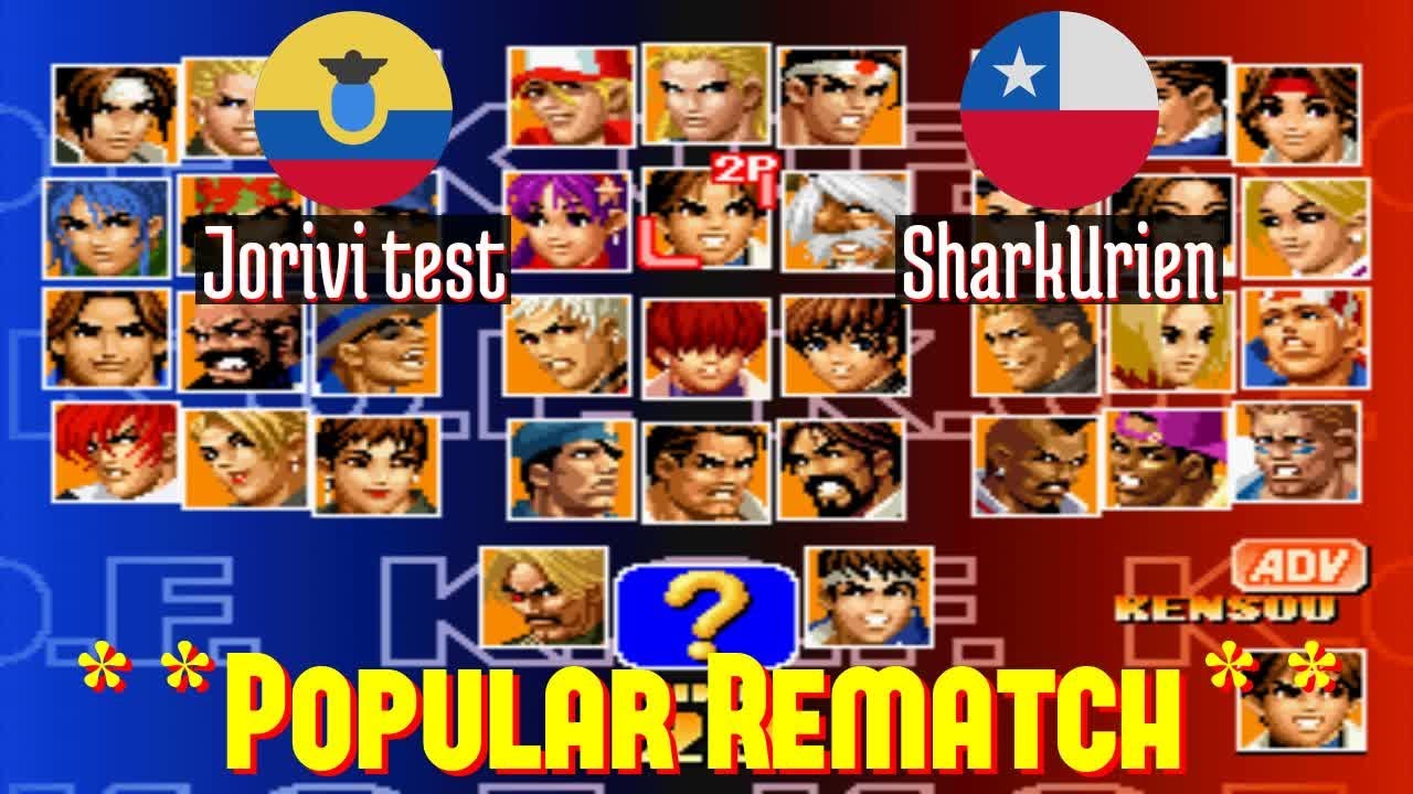 King of Fighters 98 (FT10) - Jorivi test (EC) vs SharkUrien (CL)