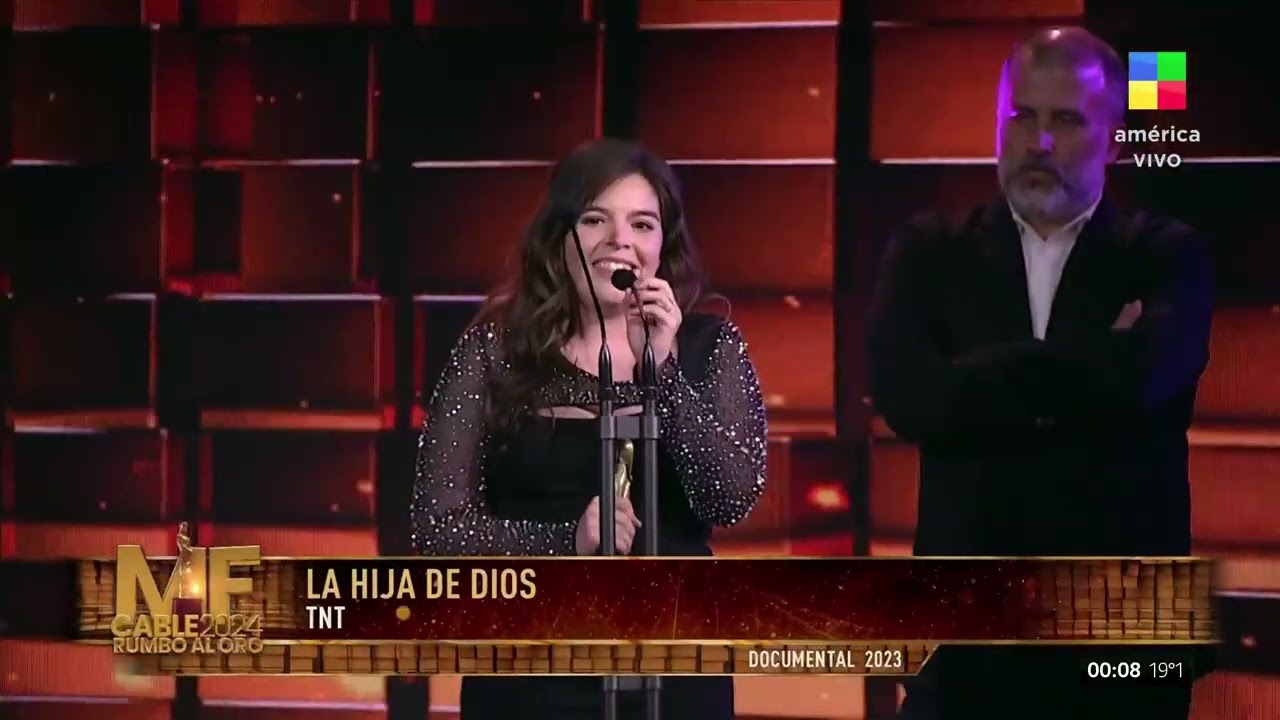 Dalma Maradona ganó el Martín Fierro de Cable 2024 y recordó a Diego Maradona