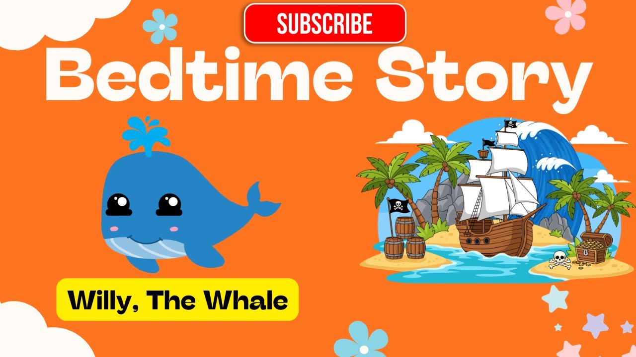 The Little Whale Story 🐋 | Kids Bedtime Story | Peaceful Ocean Sleep Video