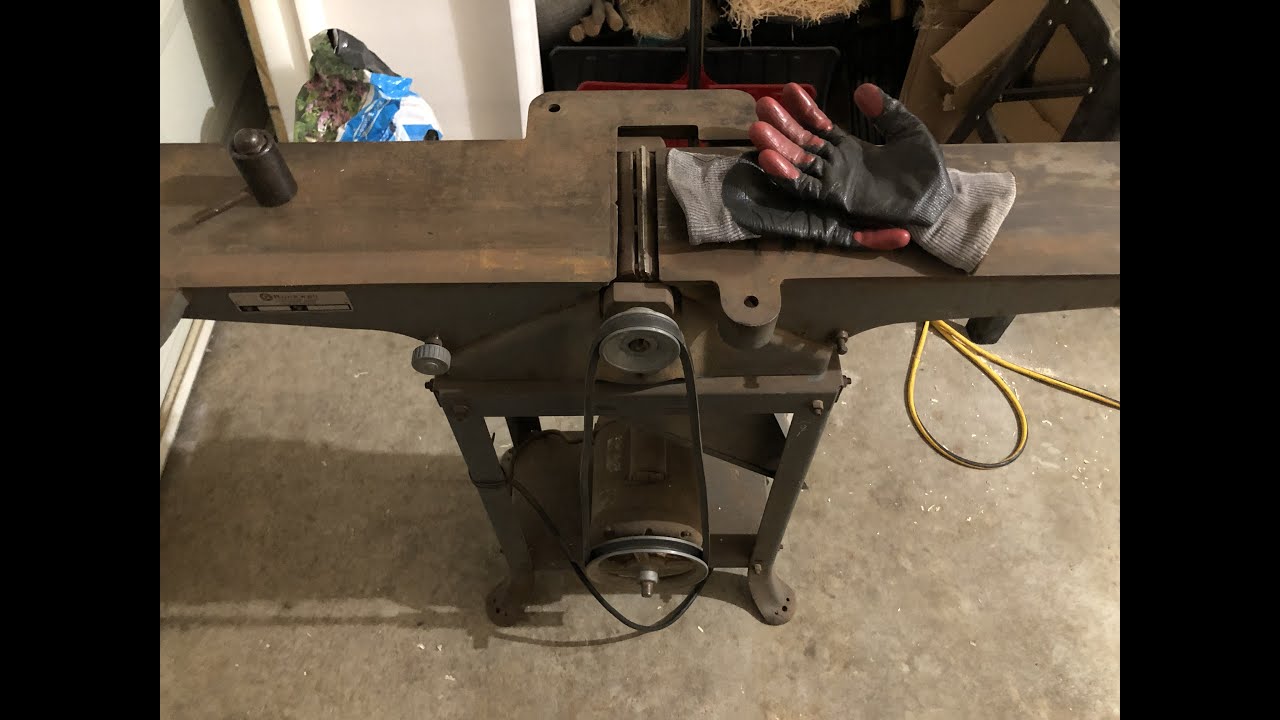 Rockwell 37-220 Jointer Cleanup Part 1