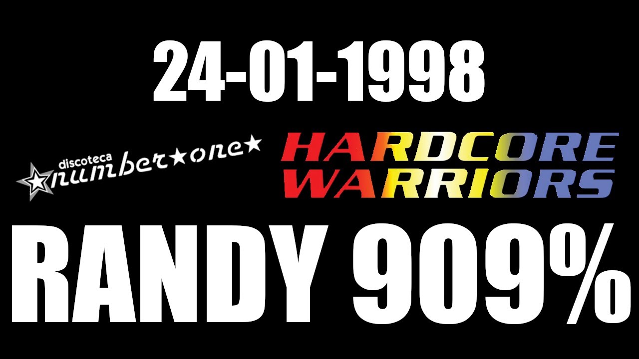 RANDY 24/01/1998 HARDCORE WARRIORS @ Sala 2 Number One