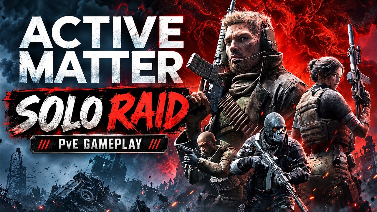 Active Matter Solo PvE Raid Gameplay &ndash; Is This the Next STALKER-Like?