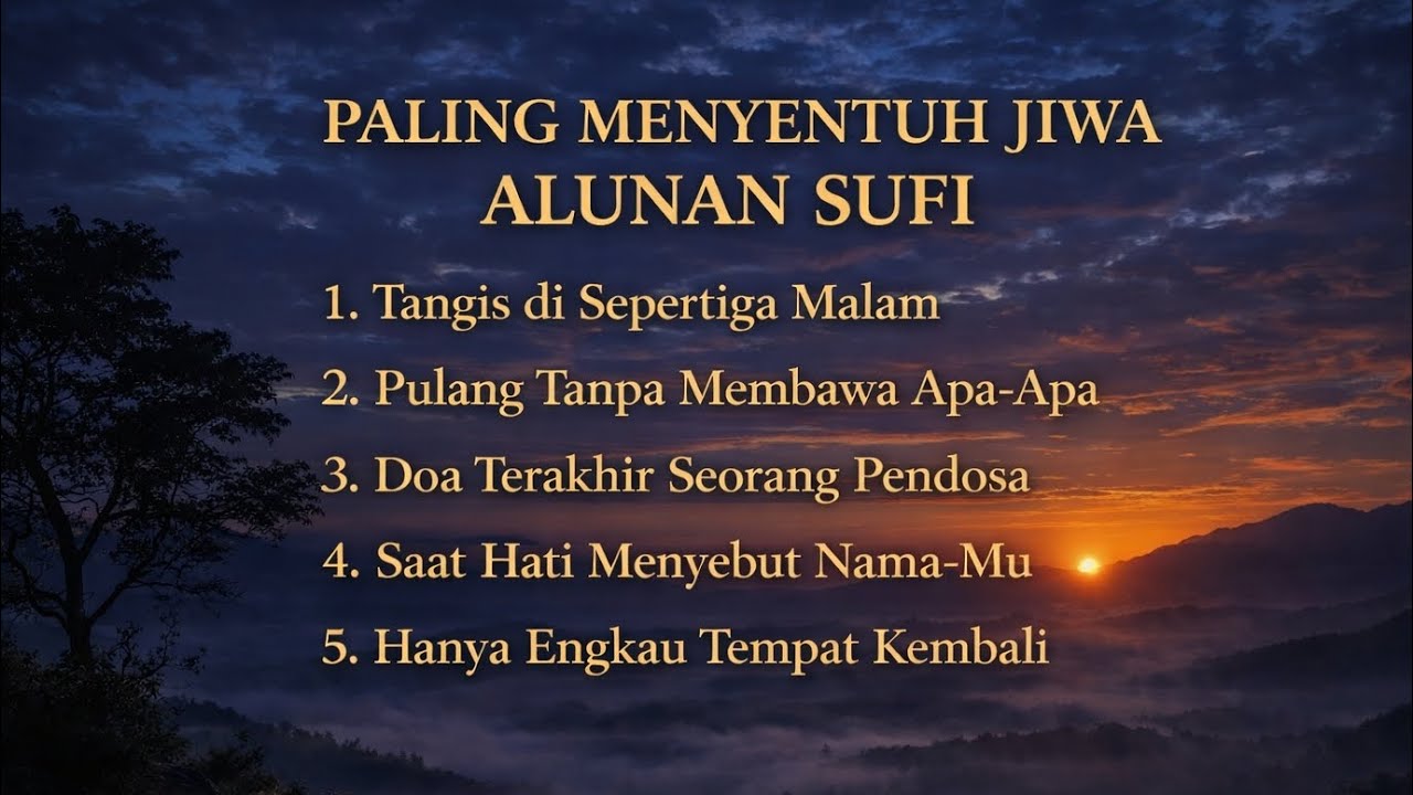 Hanya engkau tempat kembali| Alunan Sufi Paling Menyentuh Jiwa