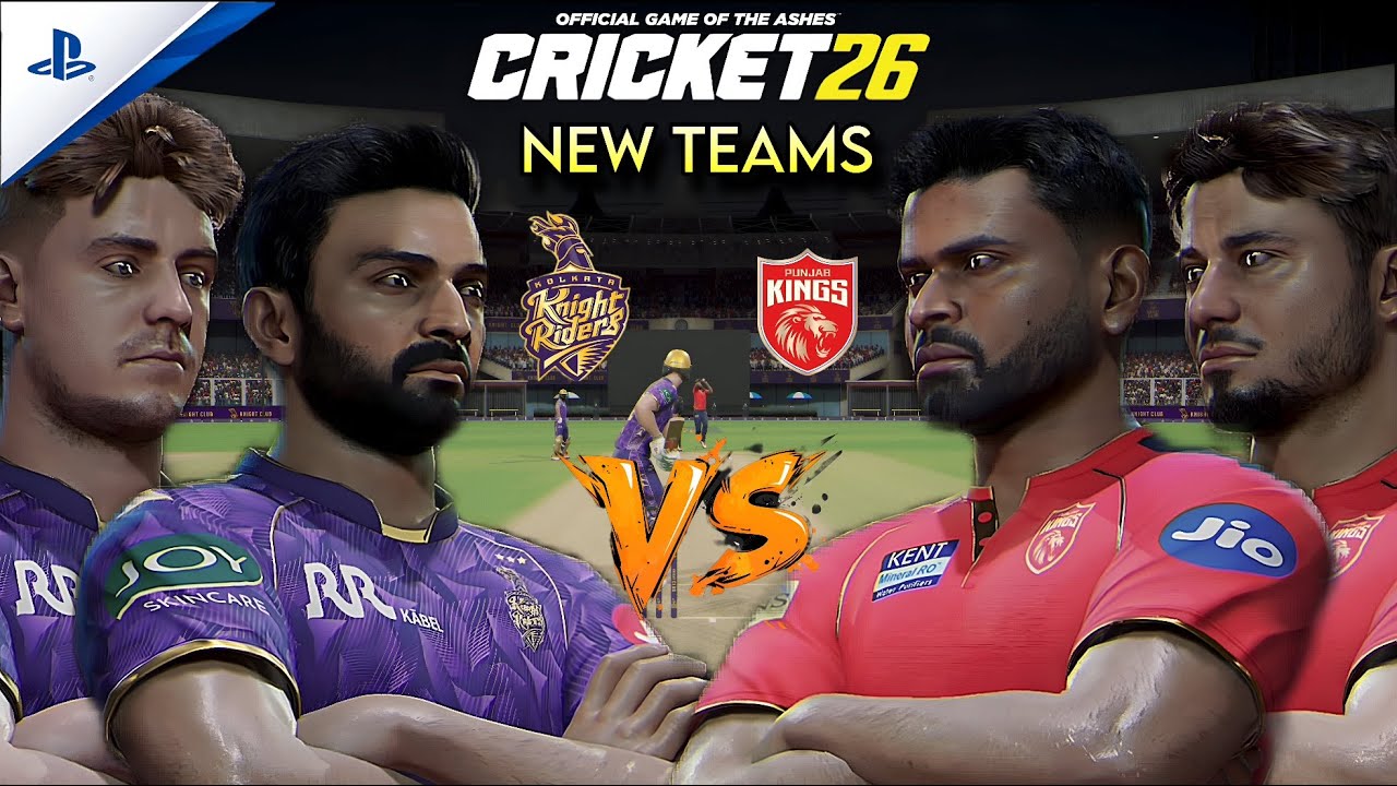 Cricket 26 | KKR vs PBKS | IPL 2026 New Teams | Eden Carnage 💥 450+ Runs | Shreyas Iyer’s Hundred