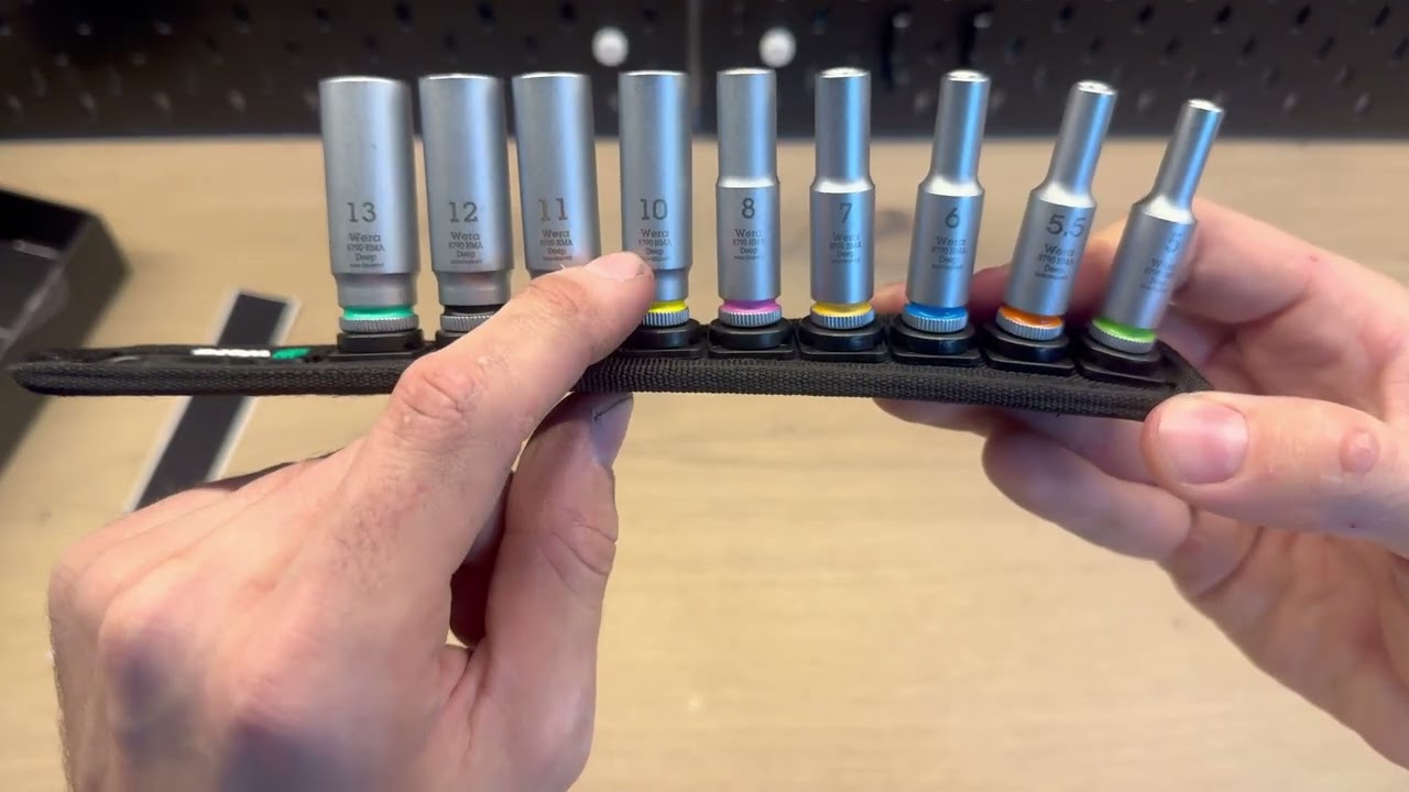 Wera Belt A - Deep Socket Set 1/4'' - Unboxing