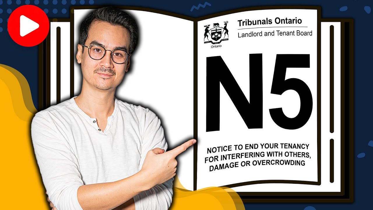 How to serve an N5 for Damage or interfering with other Tenants - Landlord and Tenant Board