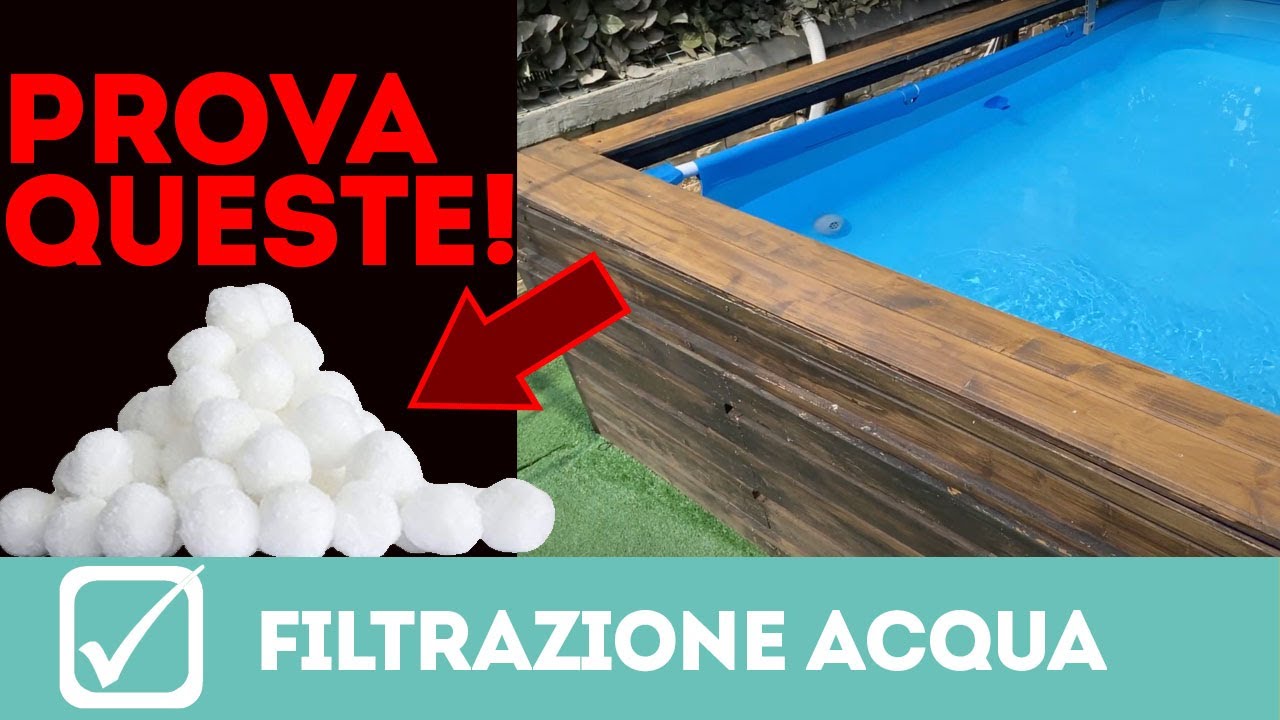 Alternativa alle cartucce dei filtri della piscina, la mia esperienza