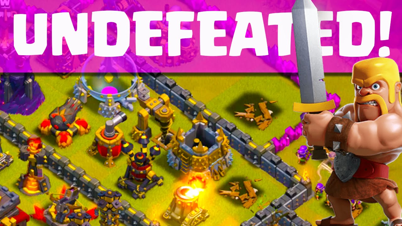 Clash of Clans - UNDEFEATED - Clan War Base That Can't Seem to Lose!