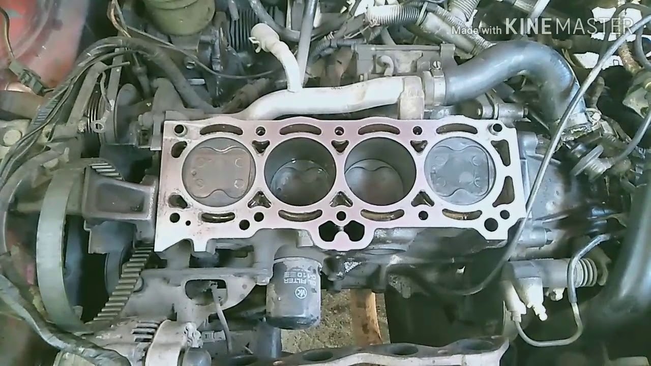 How to change cylinder head gasket for Toyota small body 16v