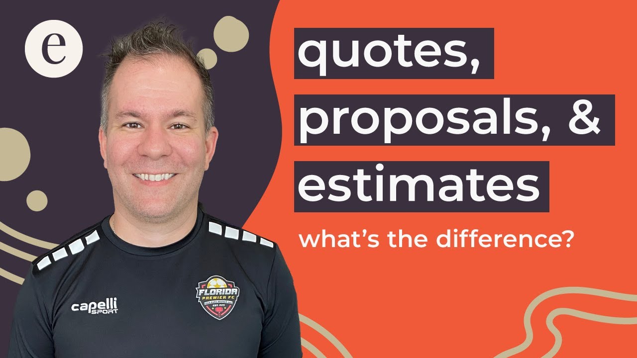 quotes, proposals, & estimates, what&rsquo;s the difference? | Modern Marketing