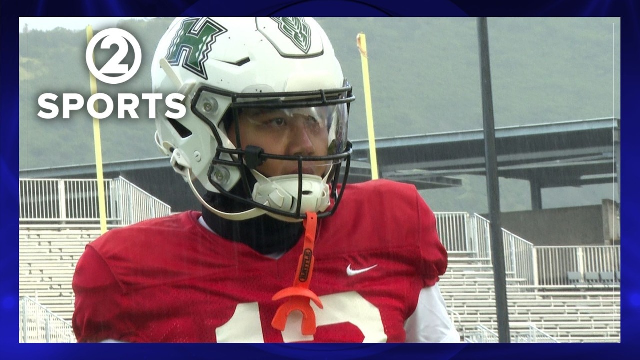 Alejado throws in QB drills to start fourth week of Spring Camp