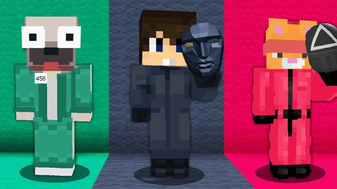 SQUID GAME BÚJÓCSKA KIHÍVÁS A MINECRAFTBAN!