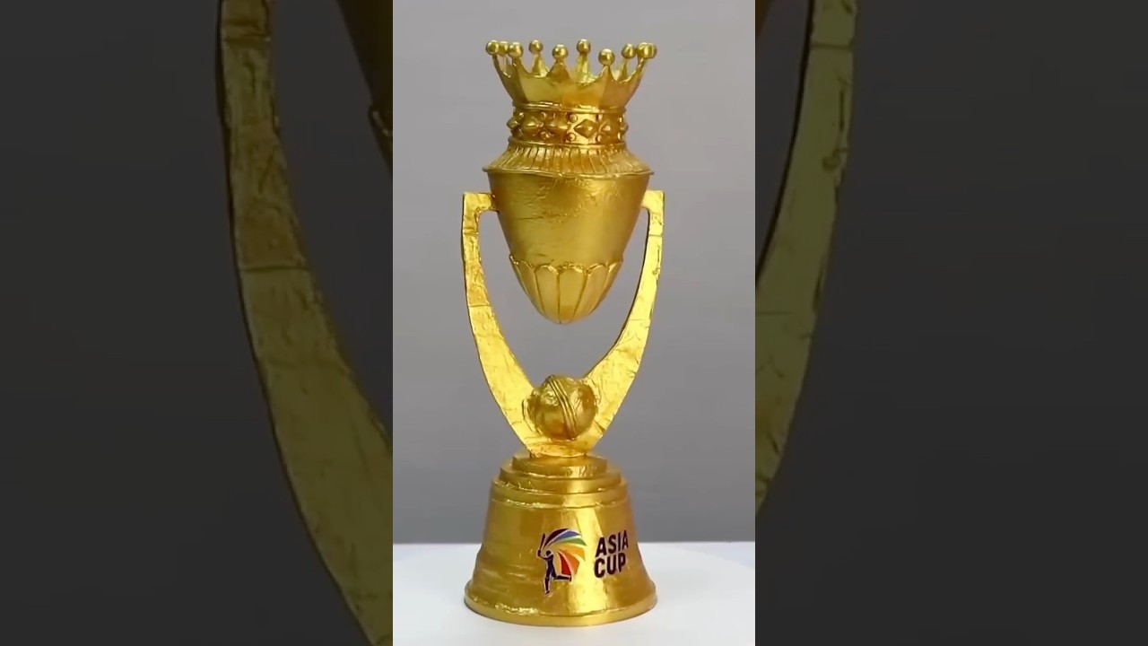 Homemade Asia Cup Trophy
