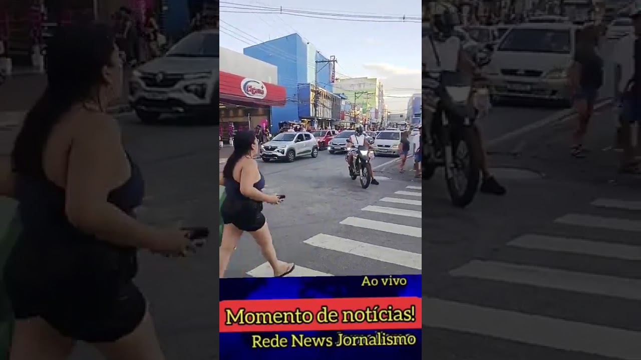 Notícias = Centro de Francisco Morato SP, na véspera do Natal, 23/12/2025