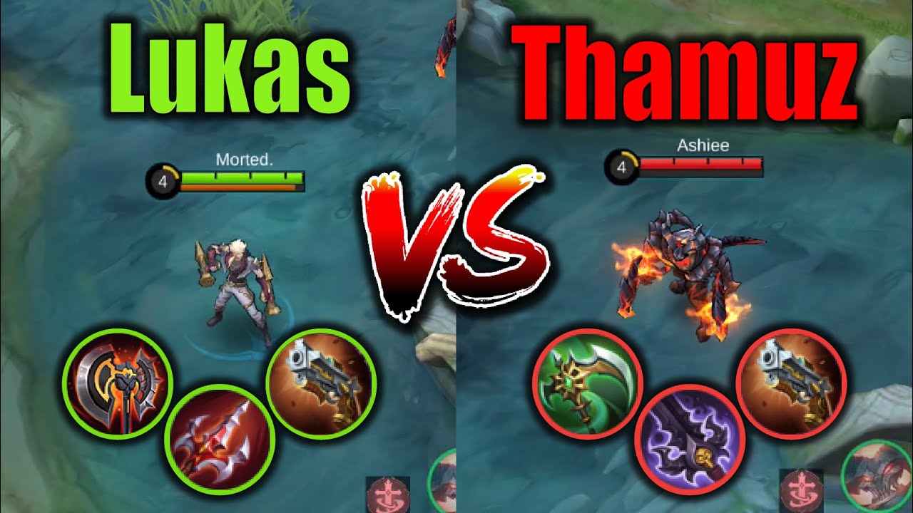 LUKAS vs THAMUZ - NEW HERO EXPERIMENT MLBB